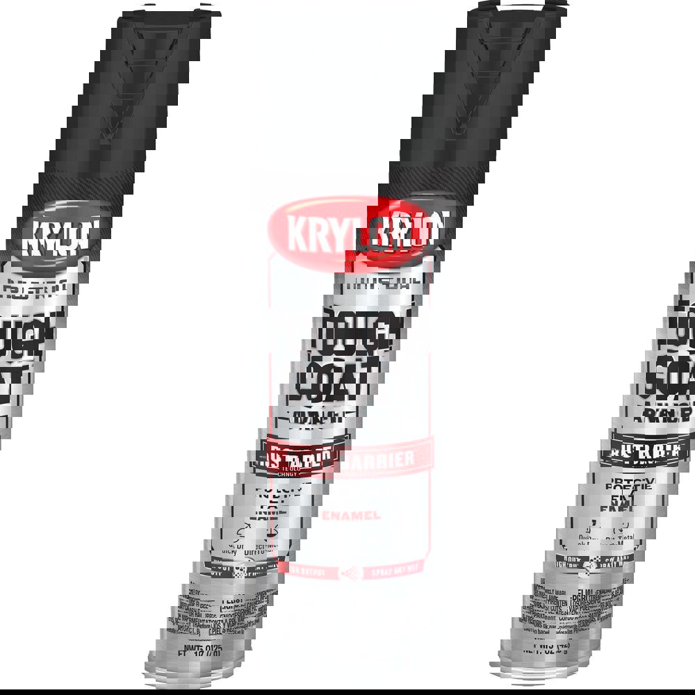 Spray Paints; Color: Black ; Finish: Flat ; Color Family: Black ; Container Size (oz.): 15 ; Application: Aluminum; Metal; Steel ; Overall Dry Time: 1h